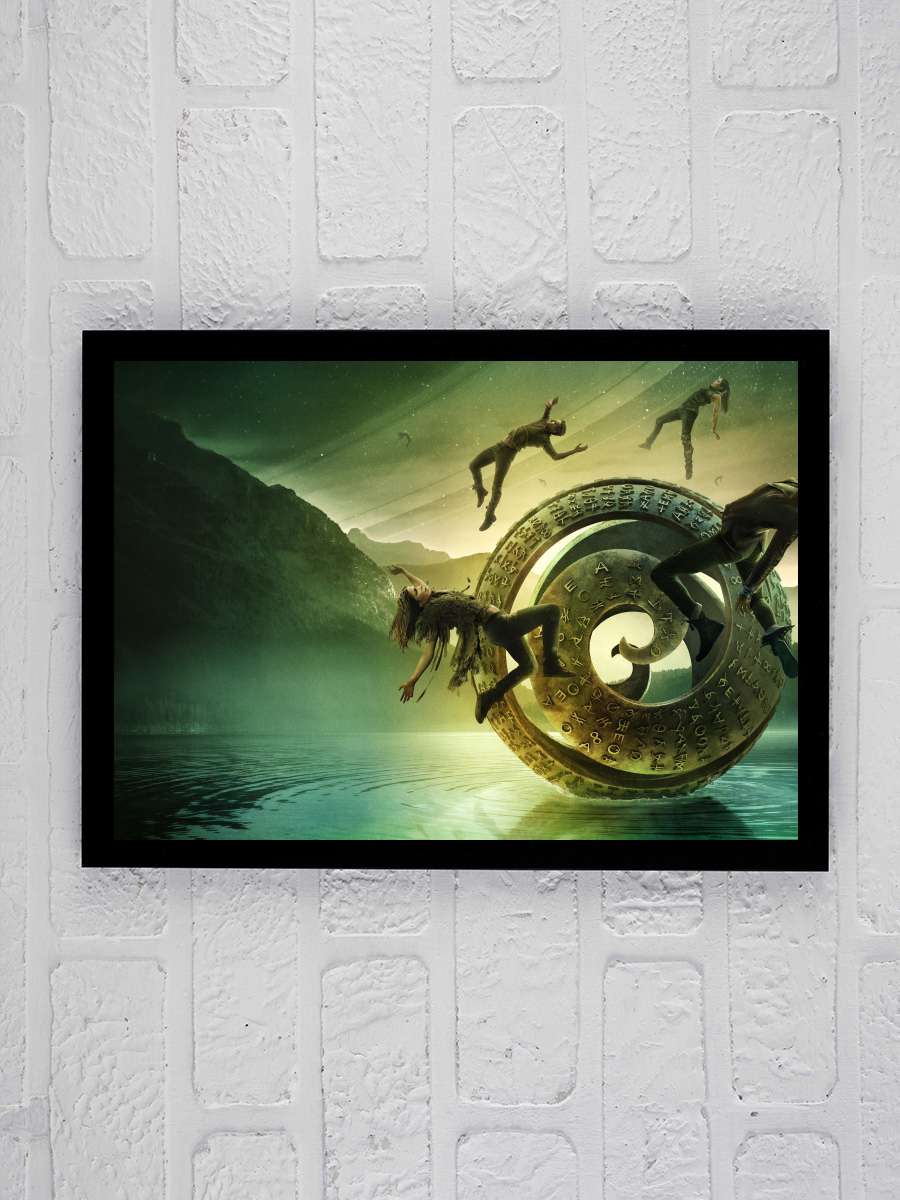 The 100 Dizi Tablo Siyah Çerçeveli Dizi Poster Duvar Tablo