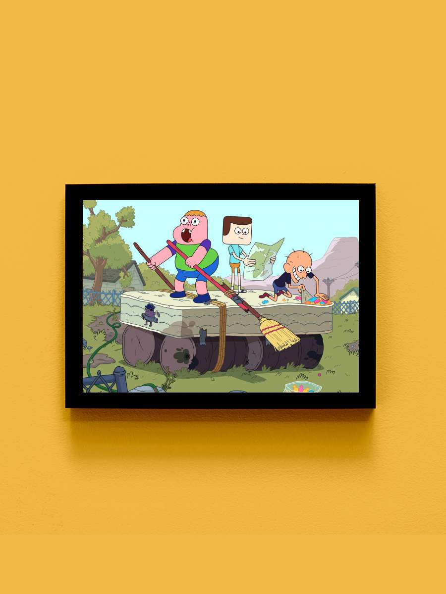 Clarence Dizi Tablo Siyah Çerçeveli Dizi Poster Duvar Tablo - En İyi Fiyatlarla