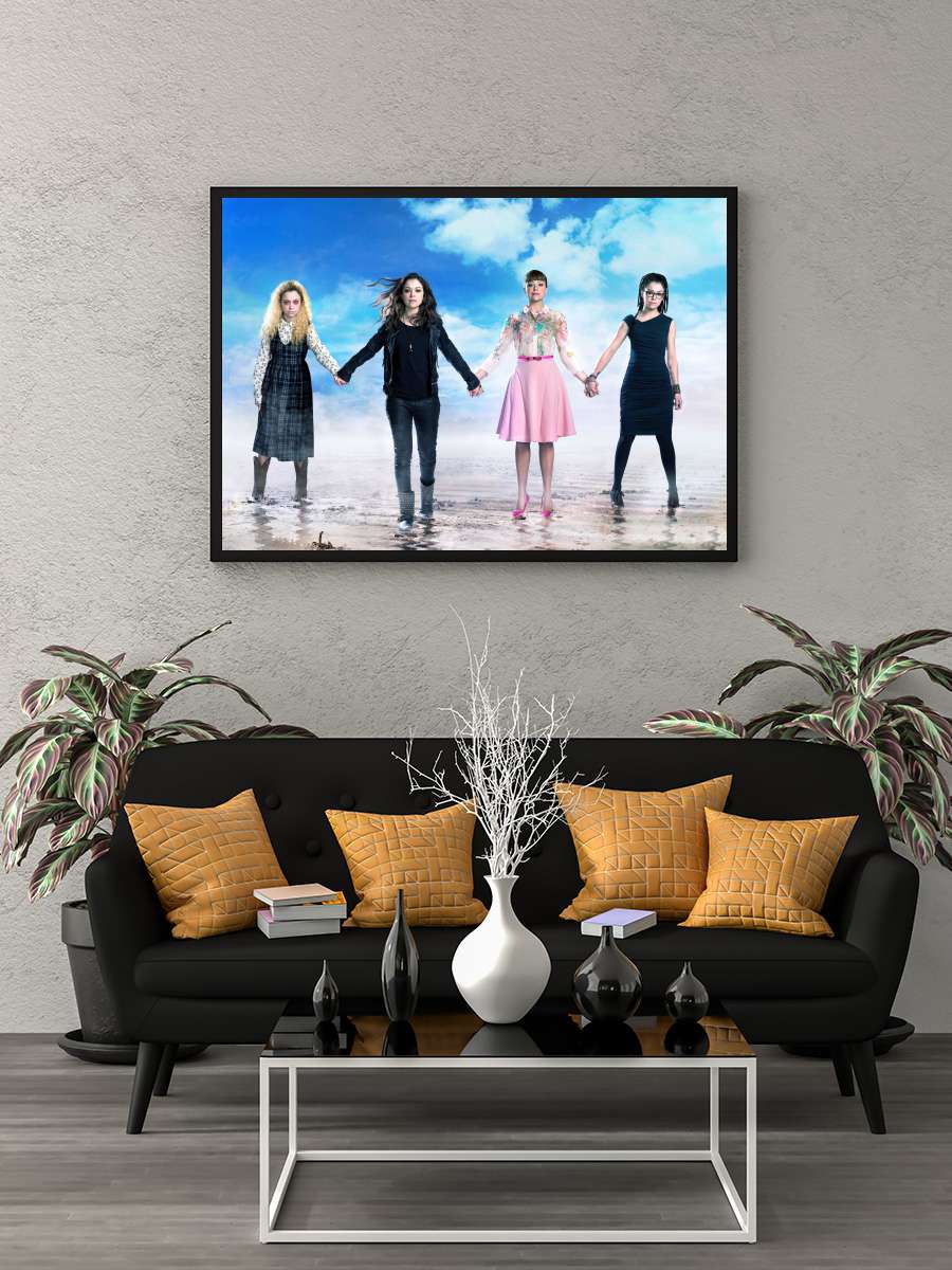 Orphan Black Dizi Tablo Siyah Çerçeveli Dizi Poster Duvar Tablo