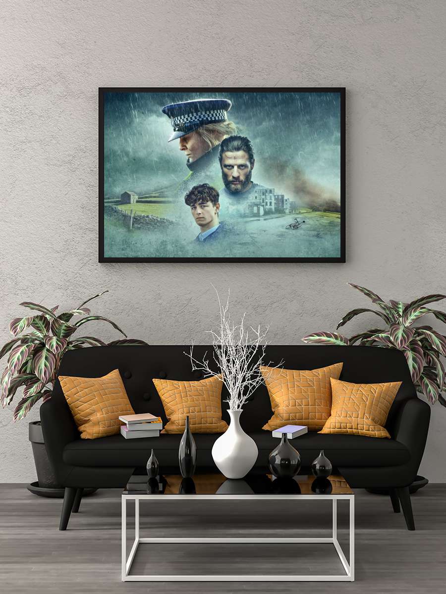 Happy Valley Dizi Tablo Siyah Çerçeveli Dizi Poster Duvar Tablo