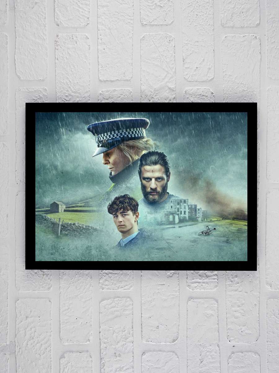 Happy Valley Dizi Tablo Siyah Çerçeveli Dizi Poster Duvar Tablo
