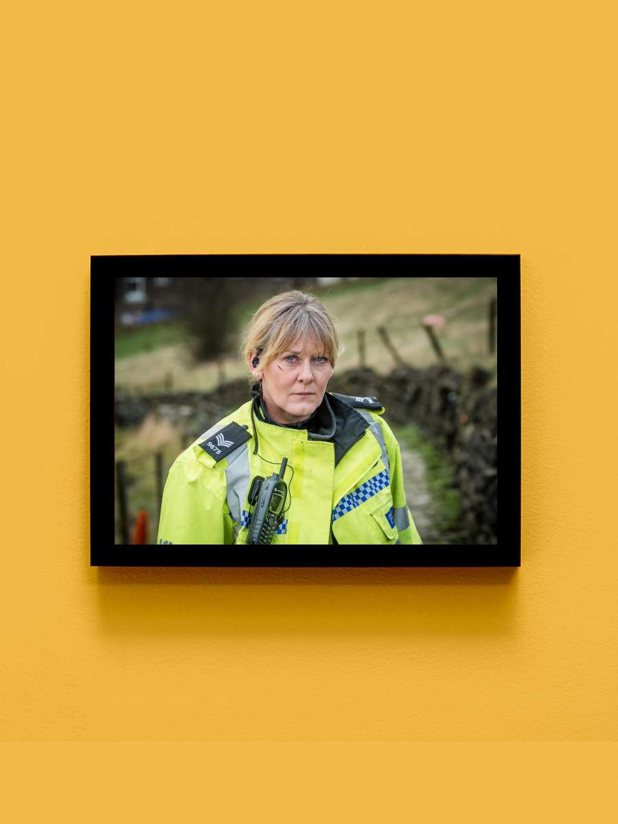 Happy Valley Dizi Tablo Siyah Çerçeveli Dizi Poster Duvar Tablo - En İyi Fiyatlarla