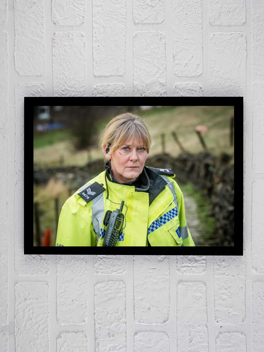 Happy Valley Dizi Tablo Siyah Çerçeveli Dizi Poster Duvar Tablo