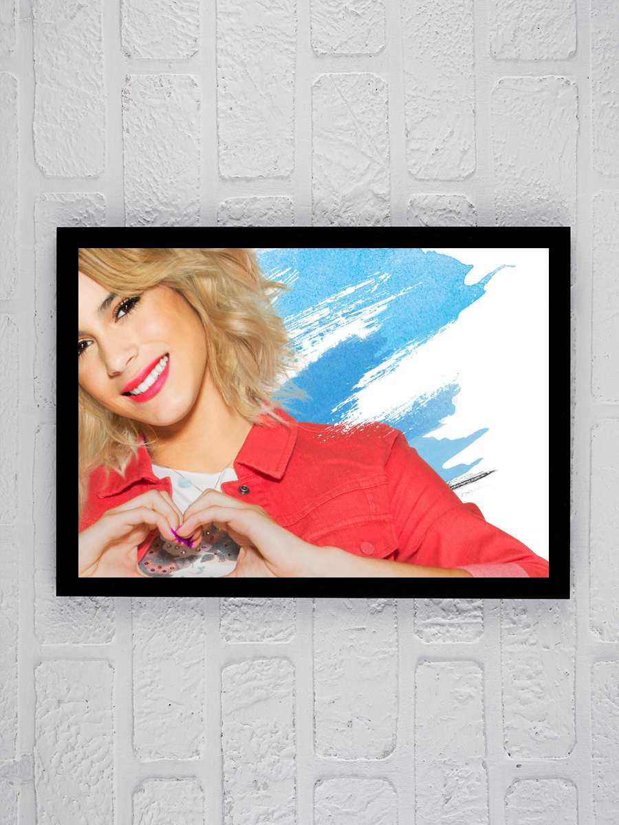 Violetta Dizi Tablo Siyah Çerçeveli Dizi Poster Duvar Tablo