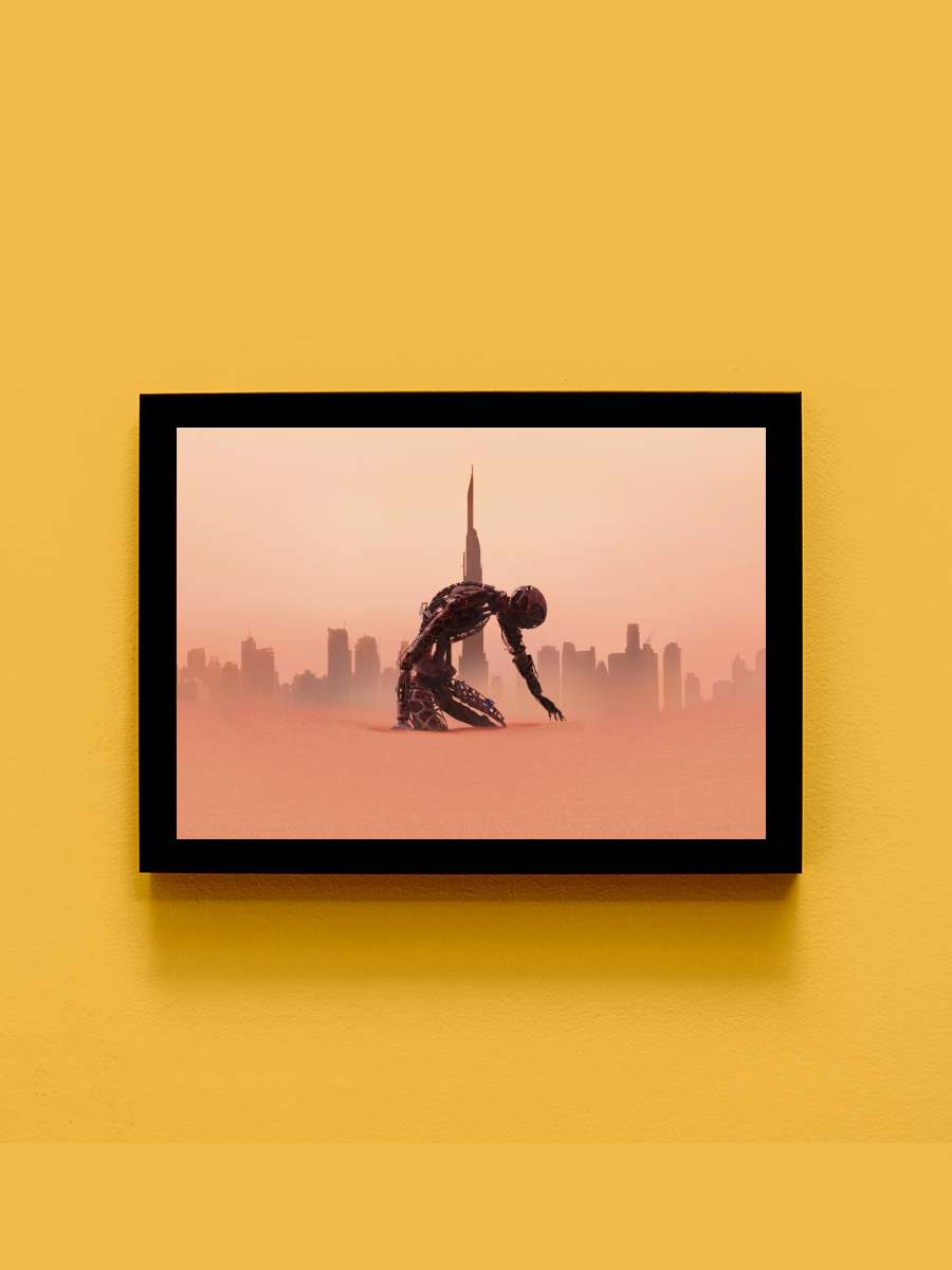 Westworld Dizi Tablo Siyah Çerçeveli Dizi Poster Duvar Tablo - En İyi Fiyatlarla