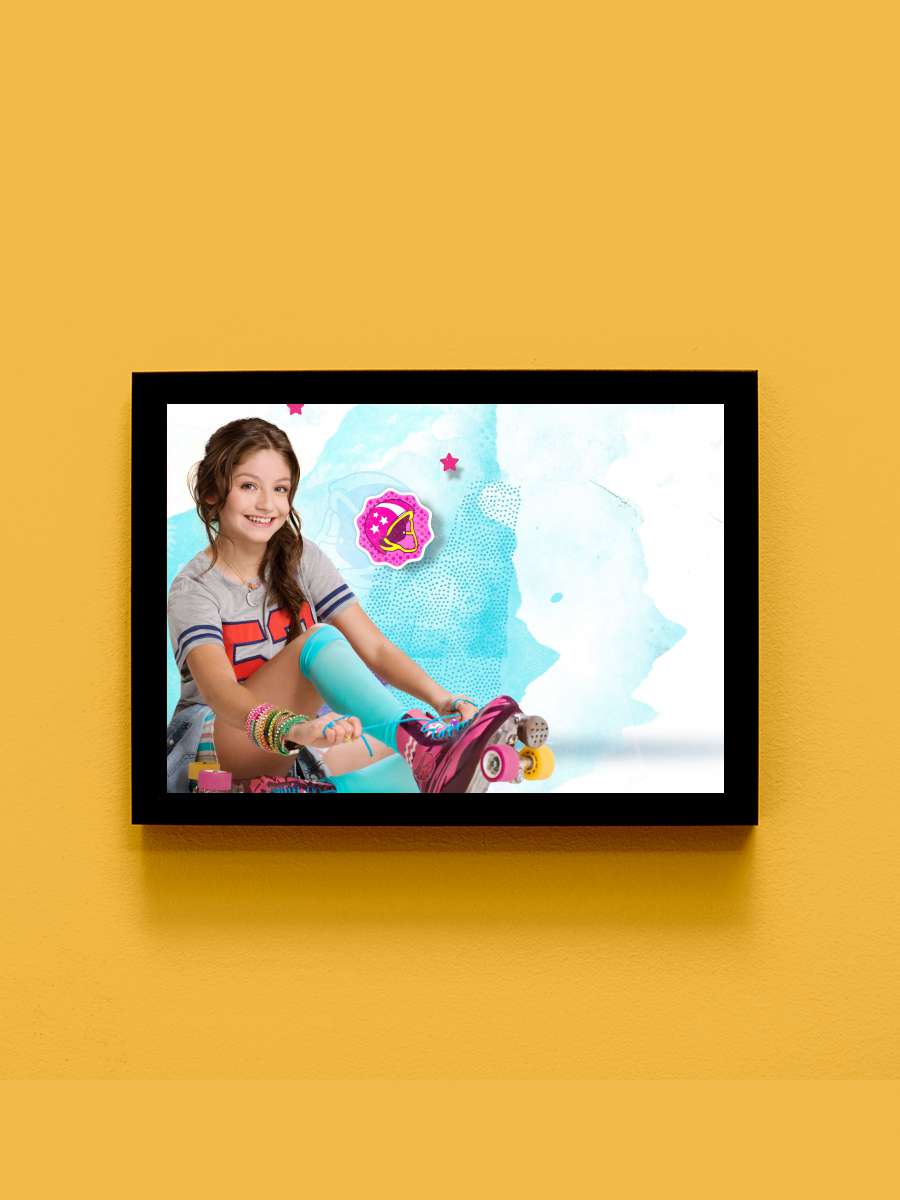 Soy Luna Dizi Tablo Siyah Çerçeveli Dizi Poster Duvar Tablo - En İyi Fiyatlarla