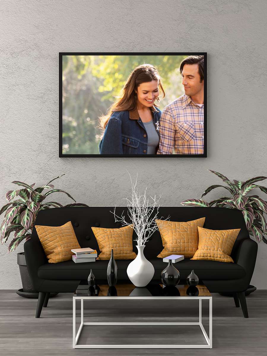 This Is Us Dizi Tablo Siyah Çerçeveli Dizi Poster Duvar Tablo