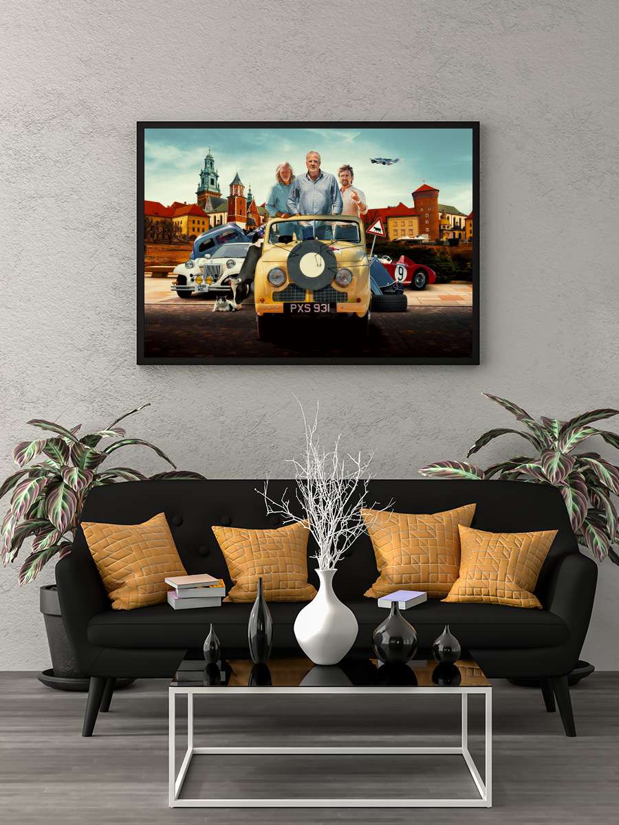 The Grand Tour Dizi Tablo Siyah Çerçeveli Dizi Poster Duvar Tablo