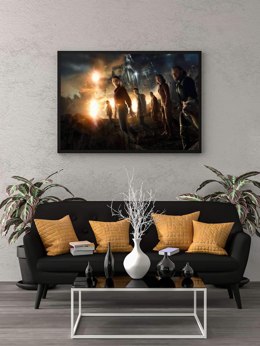 Karanlık Cevher - His Dark Materials Dizi Tablo Siyah Çerçeveli Dizi Poster Duvar Tablo