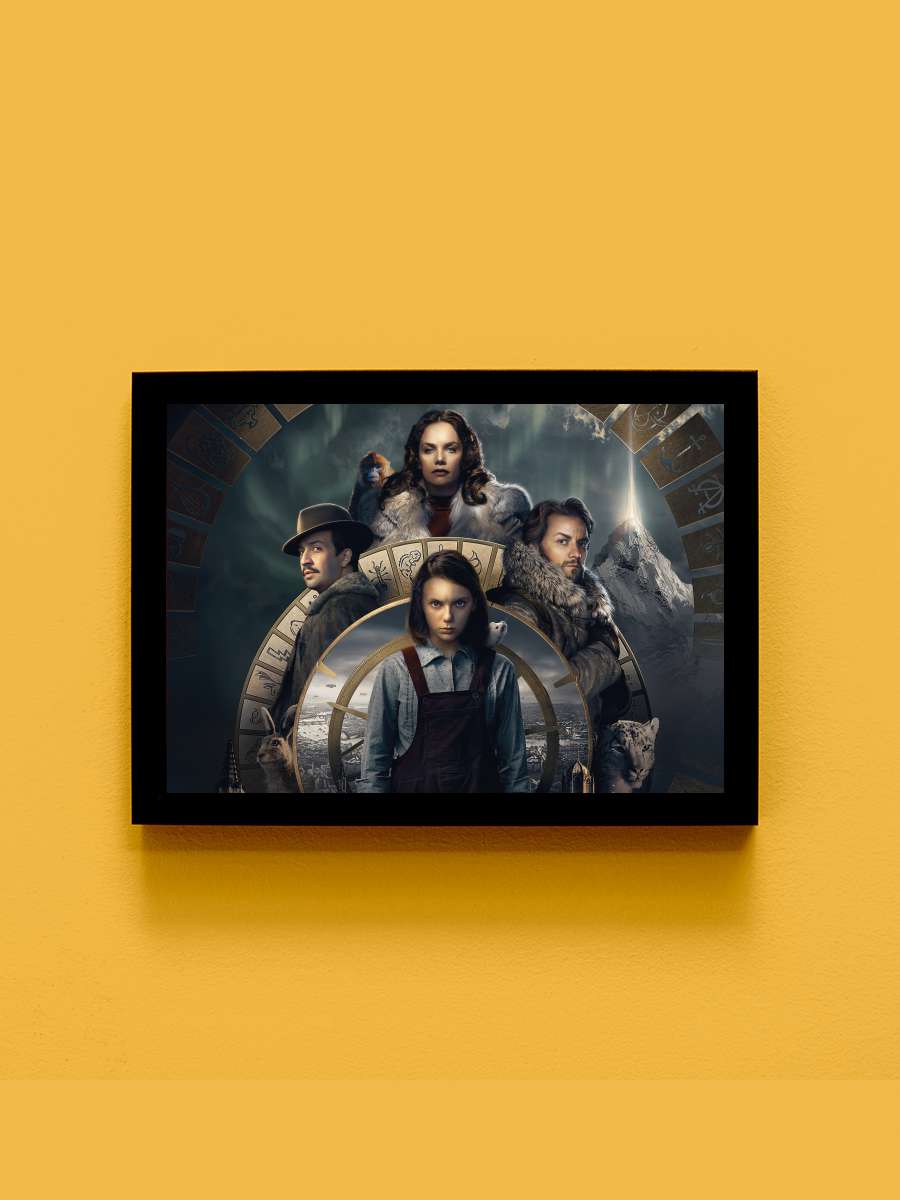 Karanlık Cevher - His Dark Materials Dizi Tablo Siyah Çerçeveli Dizi Poster Duvar Tablo