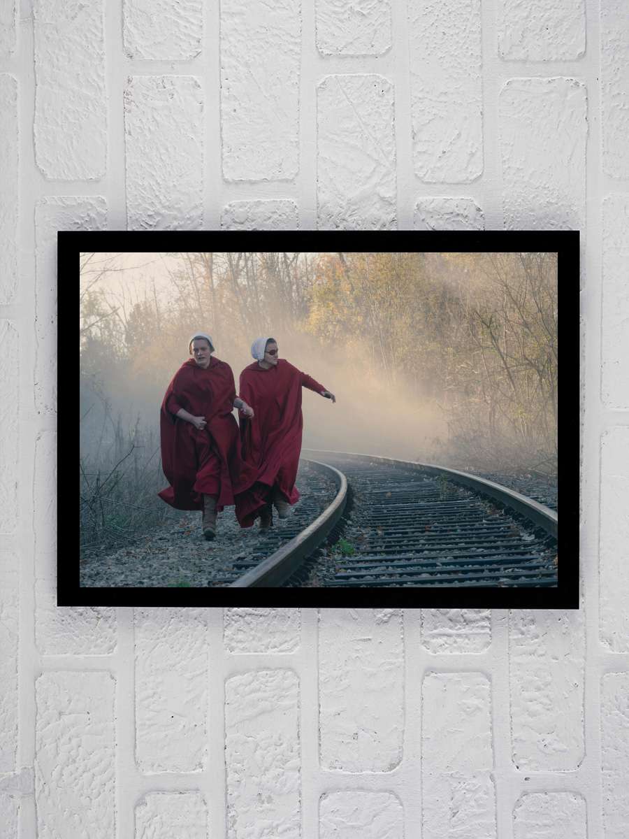 The Handmaid's Tale Dizi Tablo Siyah Çerçeveli Dizi Poster Duvar Tablo