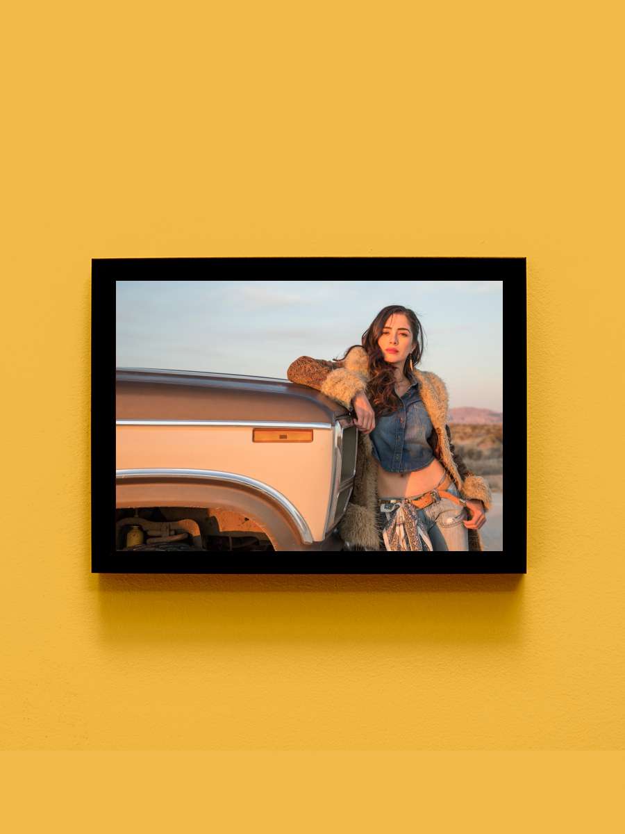 Run Coyote Run Dizi Tablo Siyah Çerçeveli Dizi Poster Duvar Tablo - En İyi Fiyatlarla