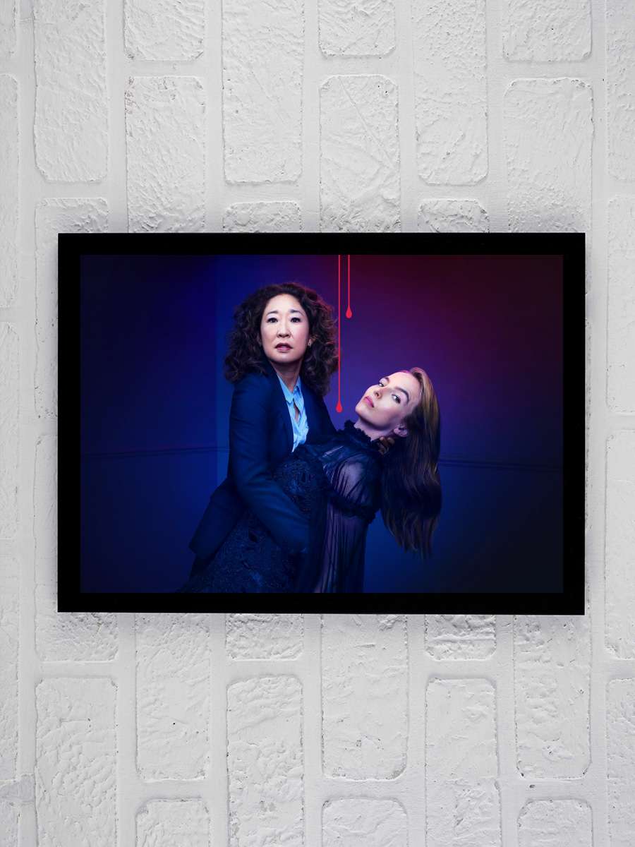 Killing Eve Dizi Tablo Siyah Çerçeveli Dizi Poster Duvar Tablo