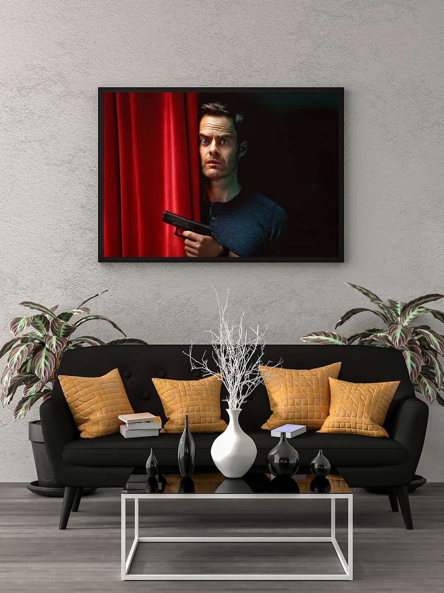 Barry Dizi Tablo Siyah Çerçeveli Dizi Poster Duvar Tablo