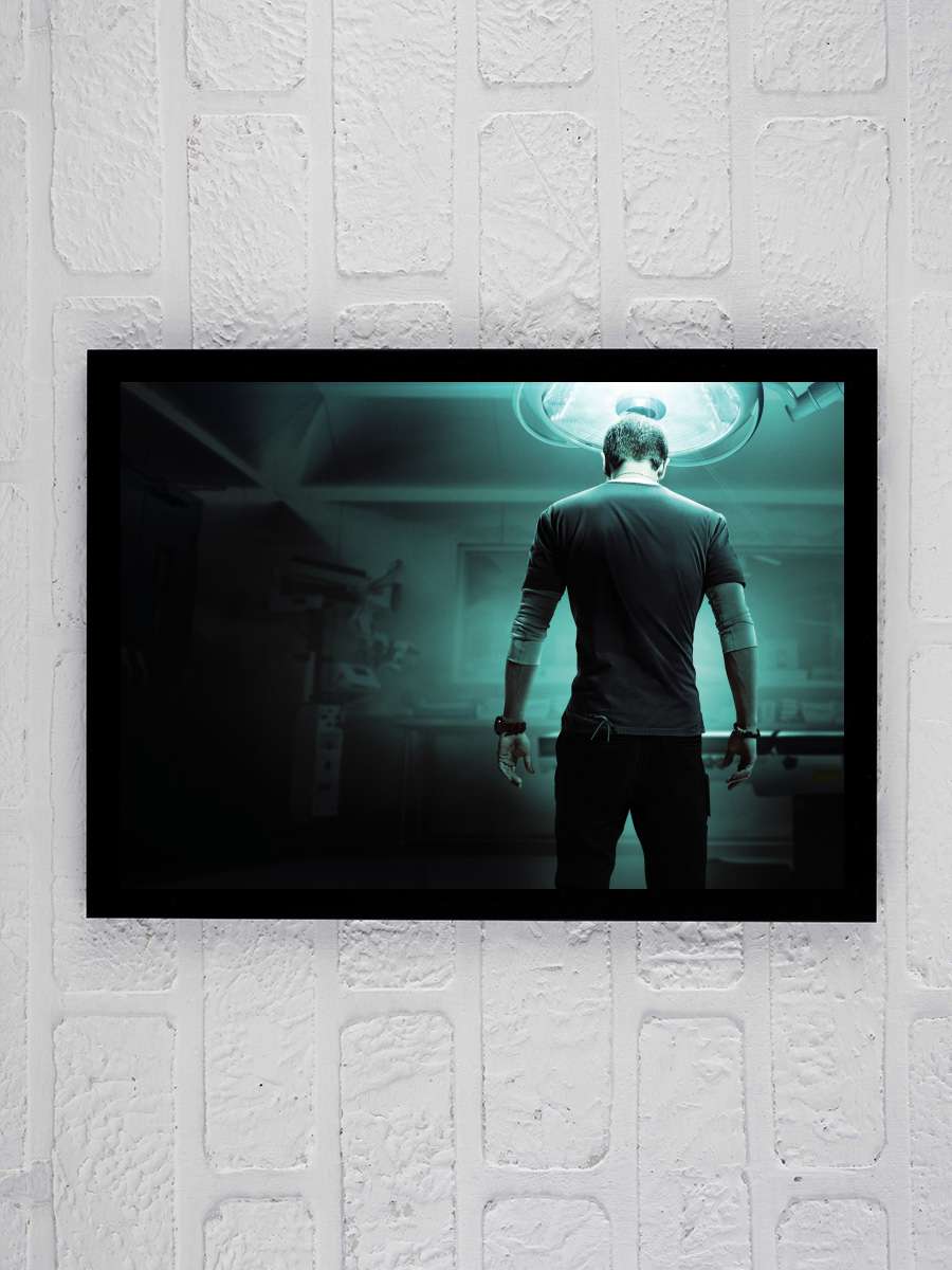 The Resident Dizi Tablo Siyah Çerçeveli Dizi Poster Duvar Tablo