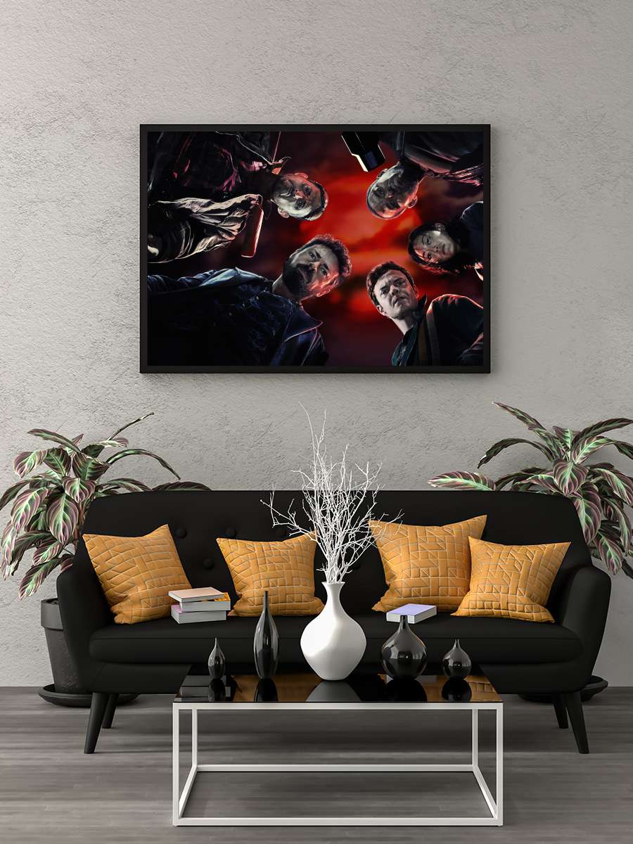 The Boys Dizi Tablo Siyah Çerçeveli Dizi Poster Duvar Tablo