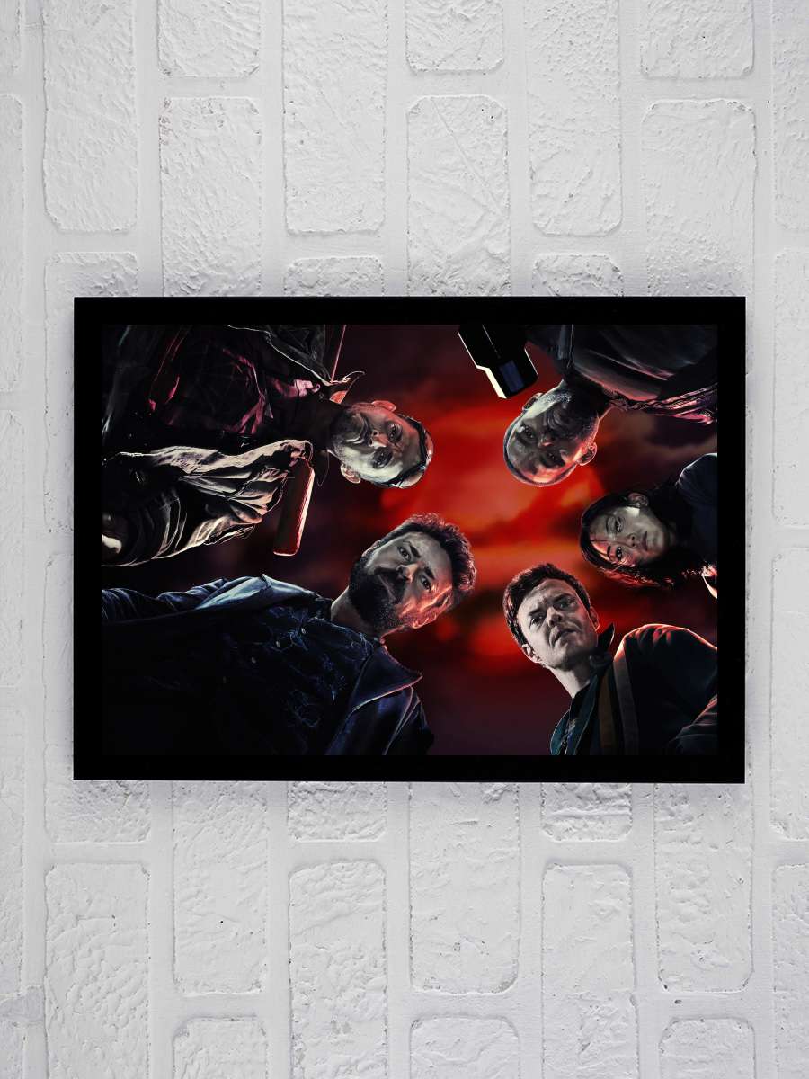 The Boys Dizi Tablo Siyah Çerçeveli Dizi Poster Duvar Tablo