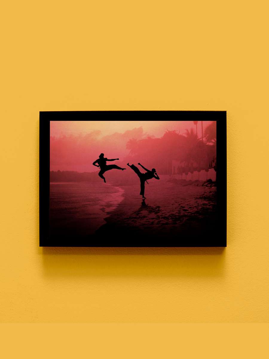 Cobra Kai Dizi Tablo Siyah Çerçeveli Dizi Poster Duvar Tablo - En İyi Fiyatlarla