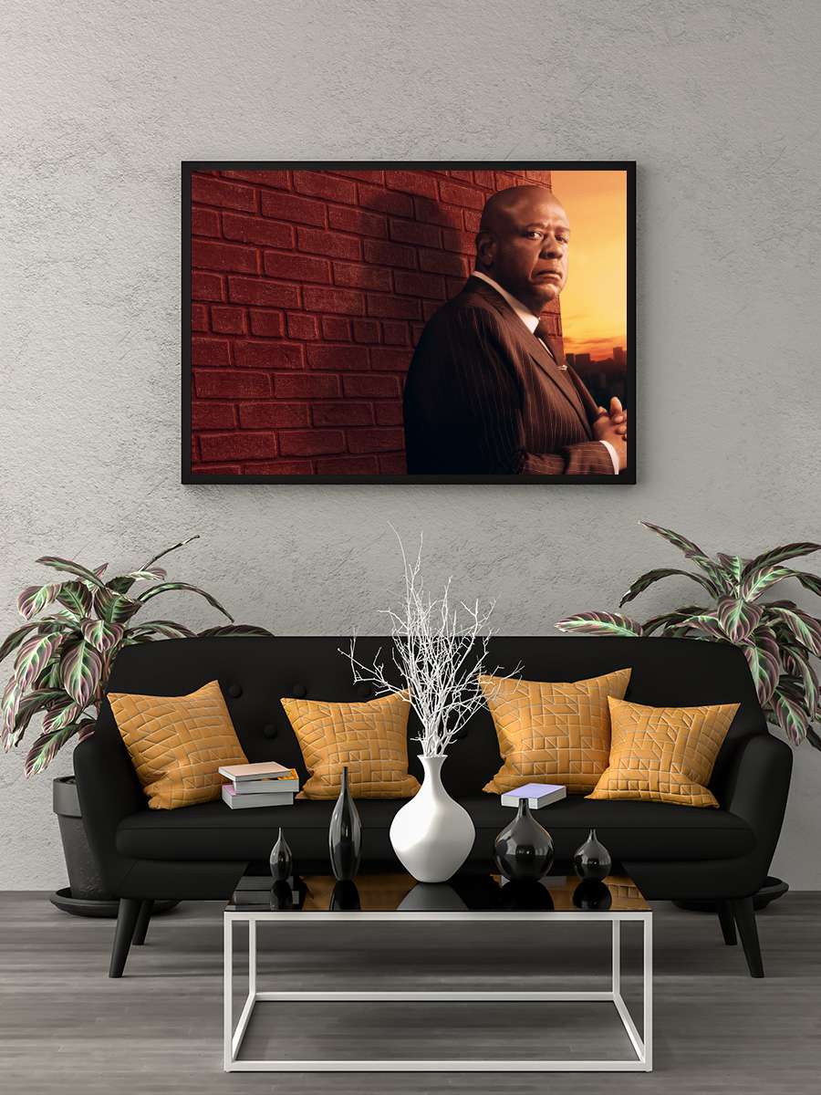 Godfather of Harlem Dizi Tablo Siyah Çerçeveli Dizi Poster Duvar Tablo