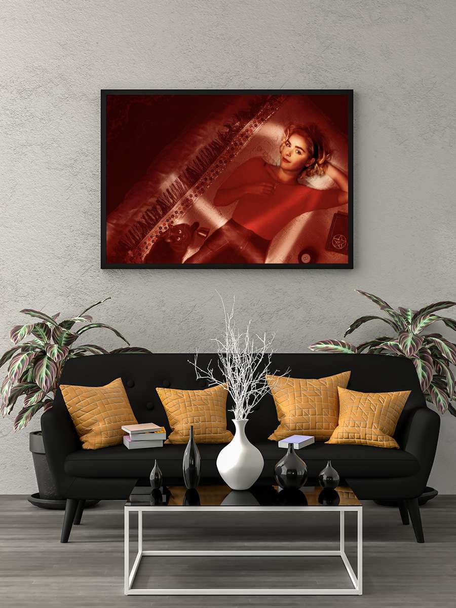 Chilling Adventures of Sabrina Dizi Tablo Siyah Çerçeveli Dizi Poster Duvar Tablo