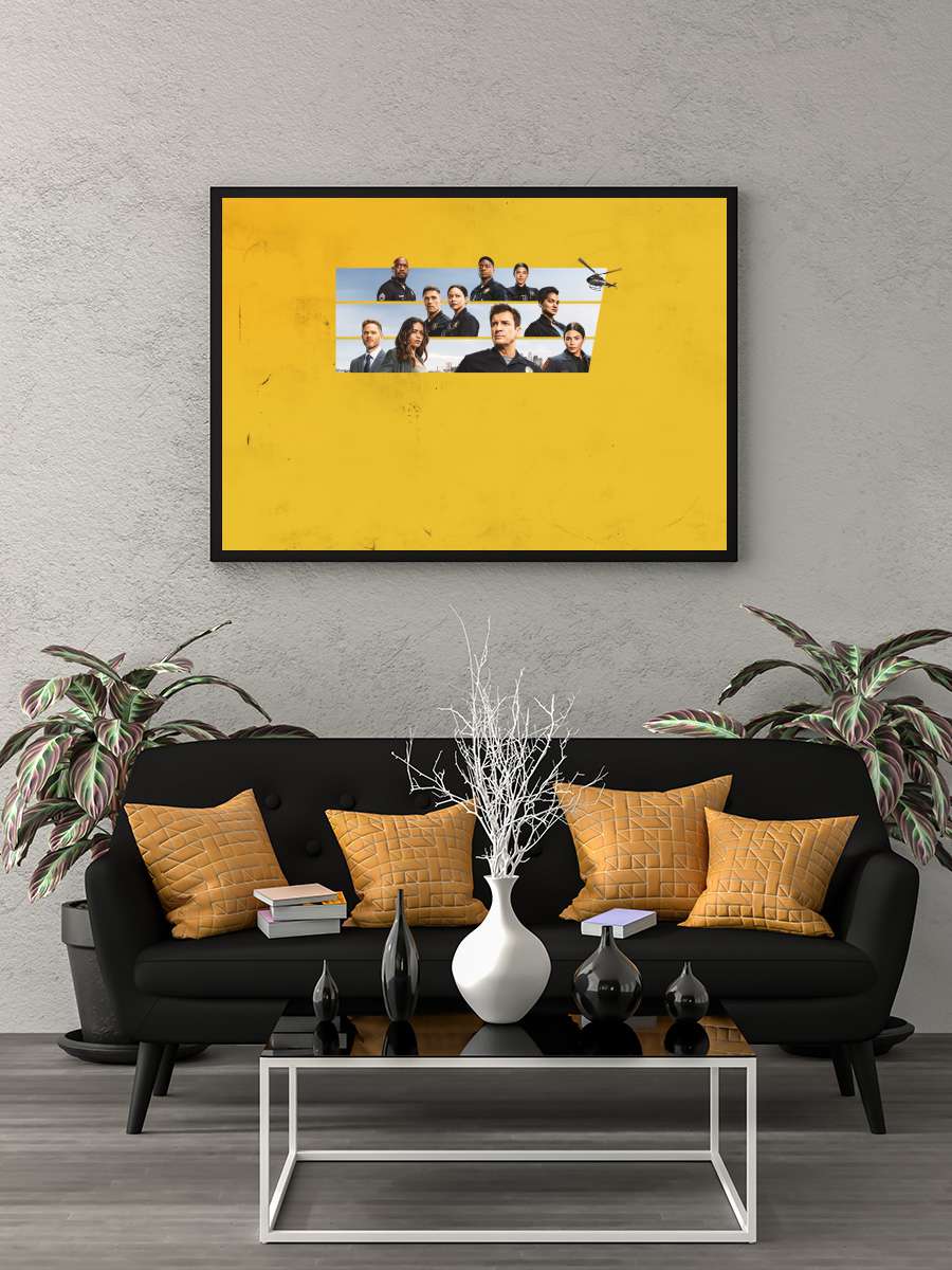 The Rookie Dizi Tablo Siyah Çerçeveli Dizi Poster Duvar Tablo