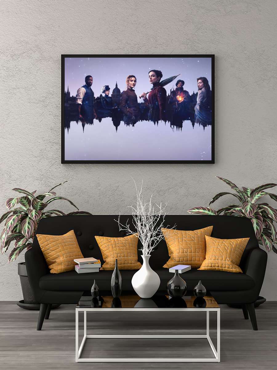 The Nevers Dizi Tablo Siyah Çerçeveli Dizi Poster Duvar Tablo