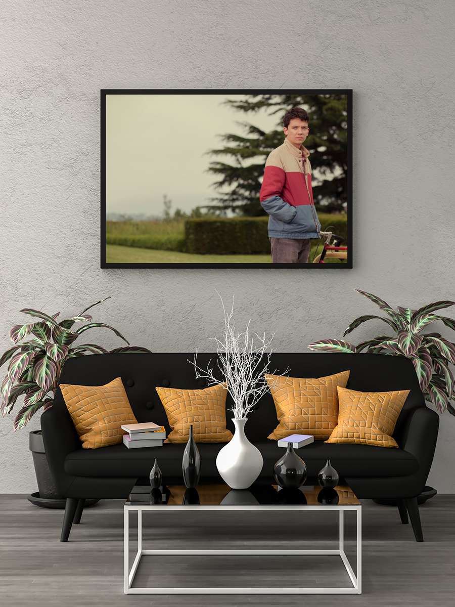 Sex Education Dizi Tablo Siyah Çerçeveli Dizi Poster Duvar Tablo