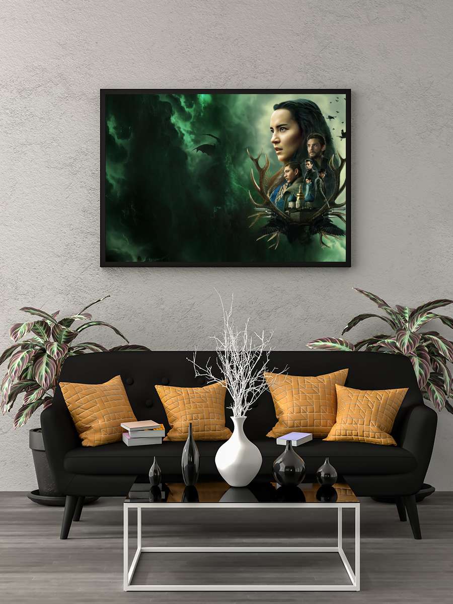 Gölge ve Kemik - Shadow and Bone Dizi Tablo Siyah Çerçeveli Dizi Poster Duvar Tablo