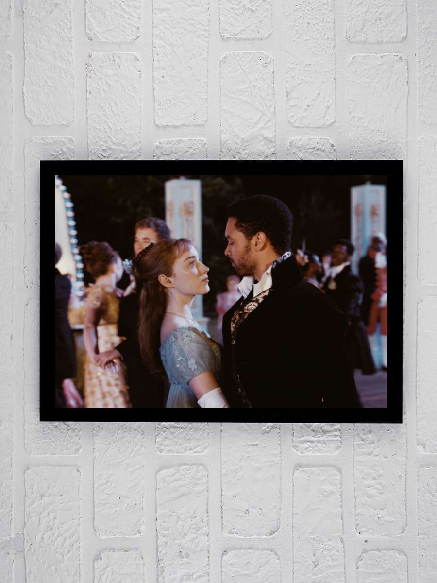 Bridgerton Dizi Tablo Siyah Çerçeveli Dizi Poster Duvar Tablo