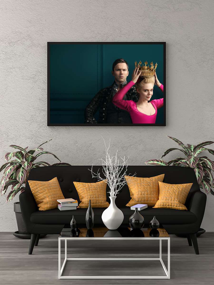 The Great Dizi Tablo Siyah Çerçeveli Dizi Poster Duvar Tablo