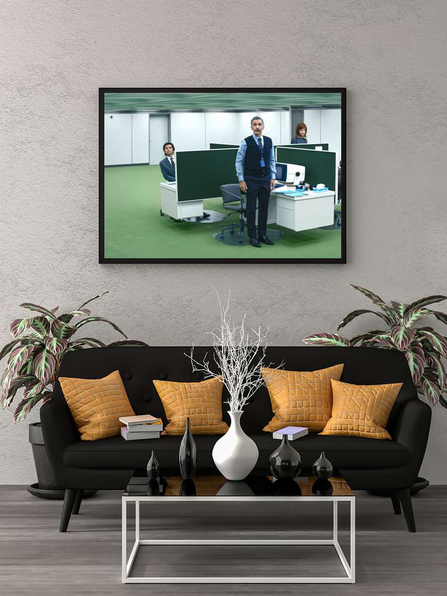 Severance Dizi Tablo Siyah Çerçeveli Dizi Poster Duvar Tablo