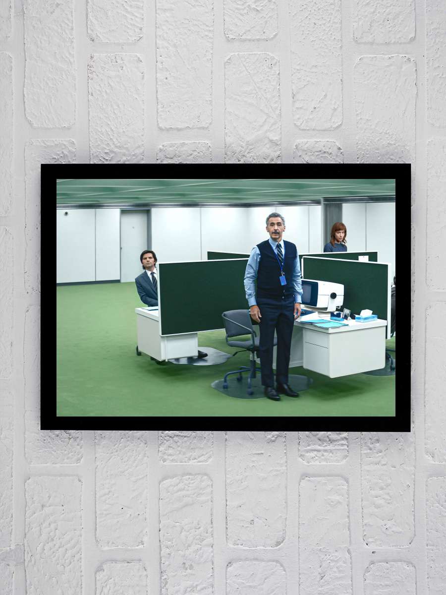 Severance Dizi Tablo Siyah Çerçeveli Dizi Poster Duvar Tablo
