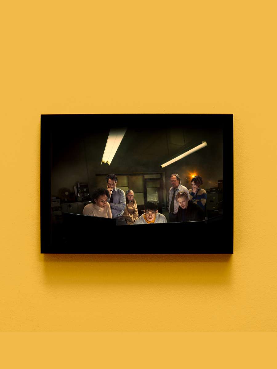 Slow Horses Dizi Tablo Siyah Çerçeveli Dizi Poster Duvar Tablo