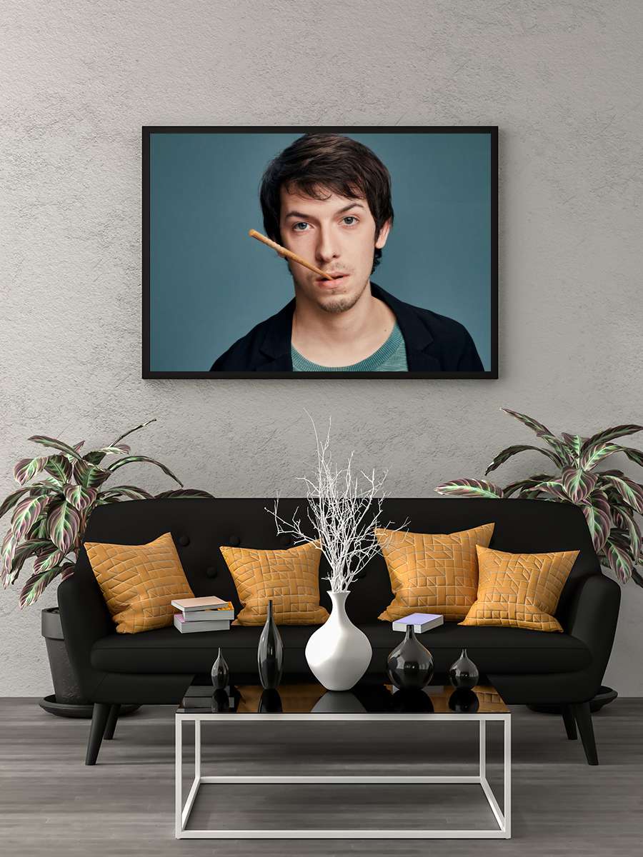 Merlí. Sapere Aude Dizi Tablo Siyah Çerçeveli Dizi Poster Duvar Tablo