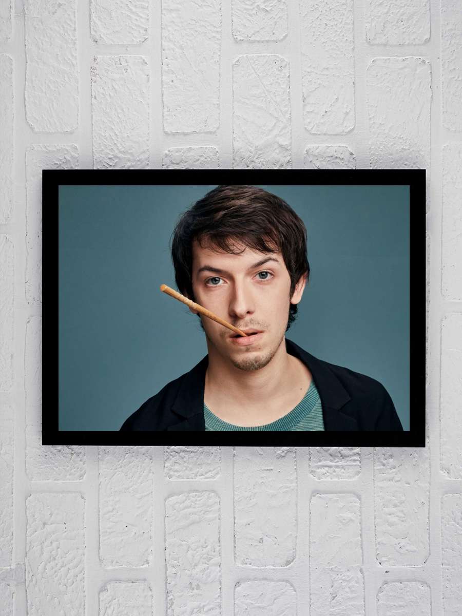 Merlí. Sapere Aude Dizi Tablo Siyah Çerçeveli Dizi Poster Duvar Tablo