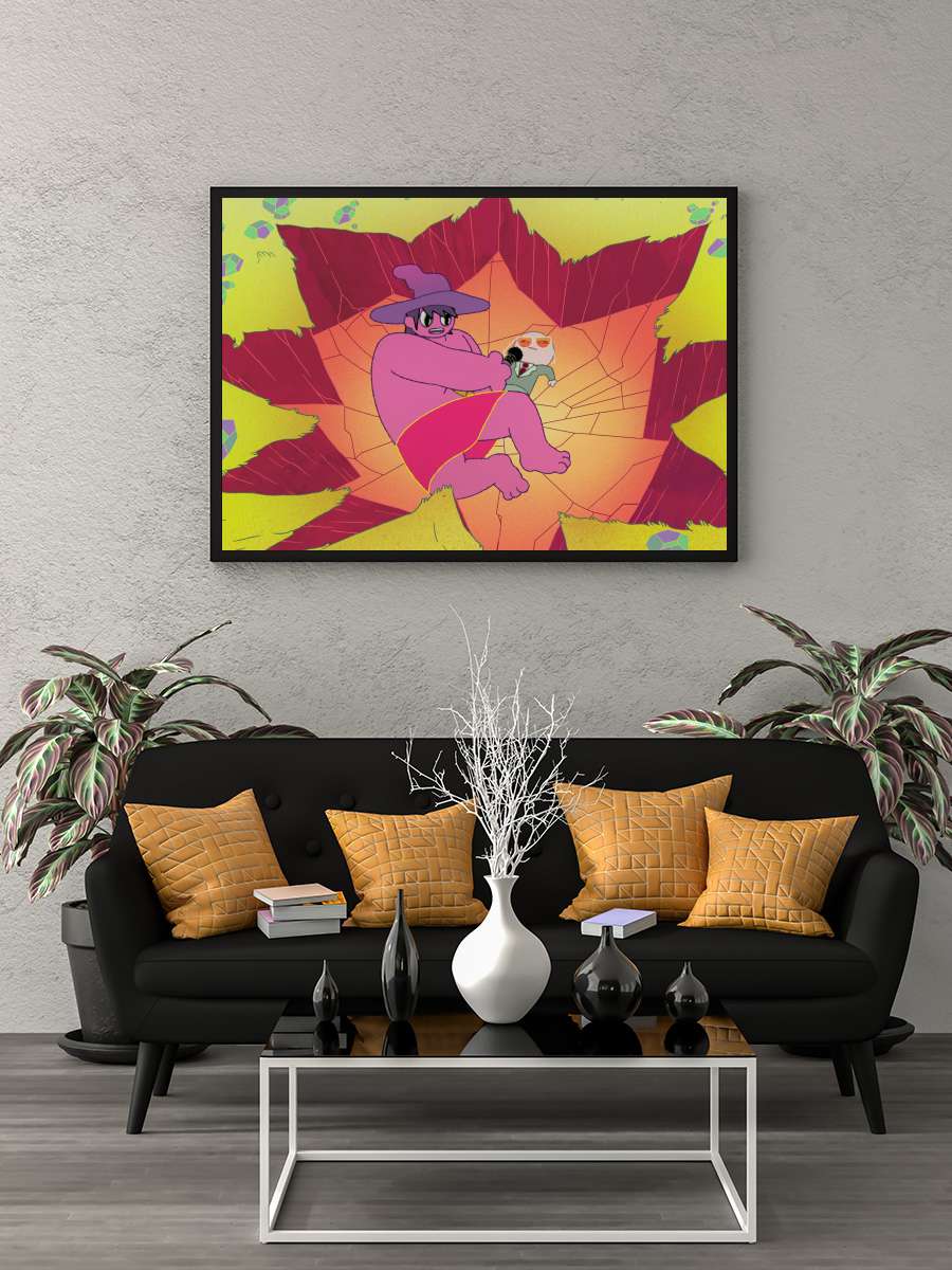 The Midnight Gospel Dizi Tablo Siyah Çerçeveli Dizi Poster Duvar Tablo