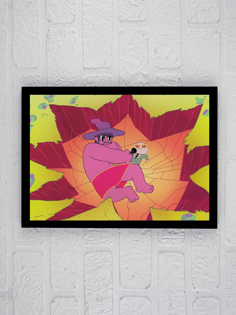 The Midnight Gospel Dizi Tablo Siyah Çerçeveli Dizi Poster Duvar Tablo