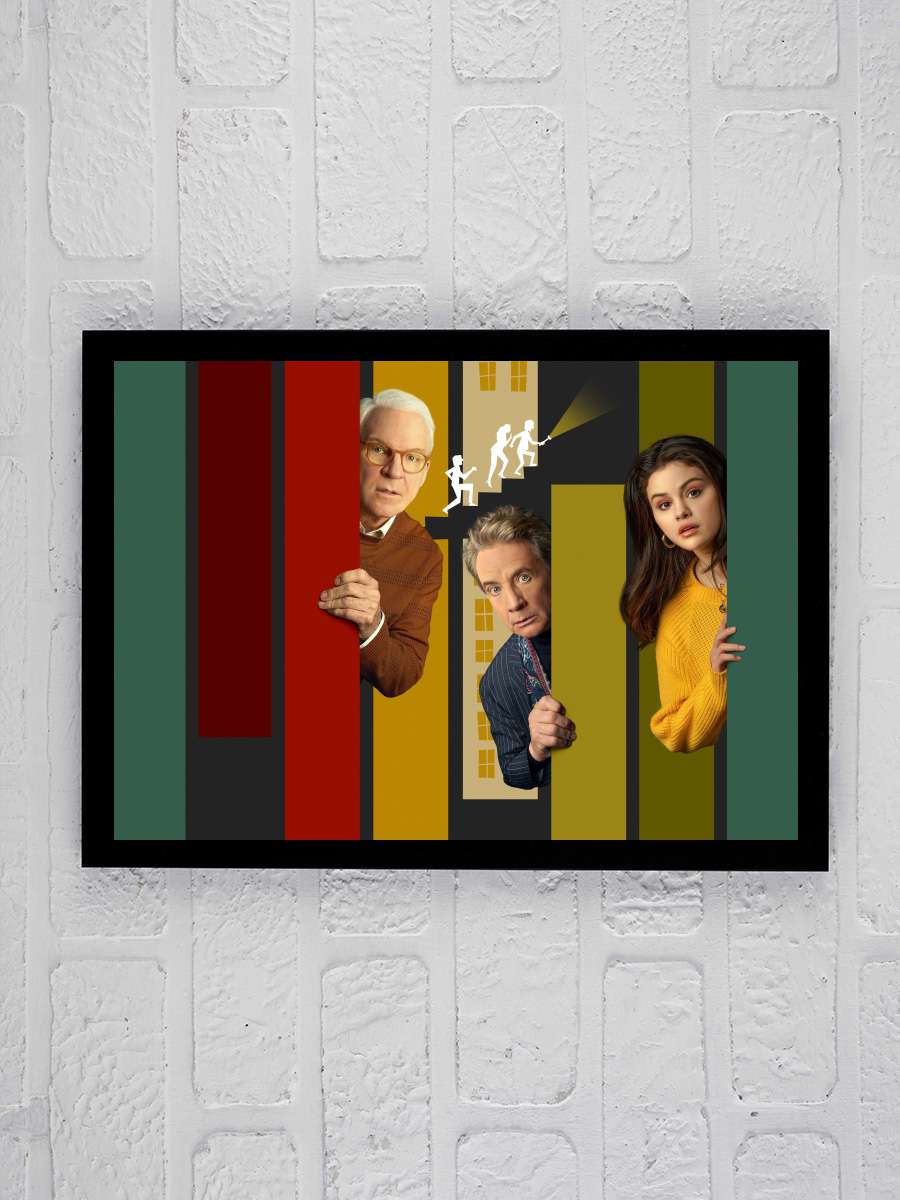 Only Murders in the Building Dizi Tablo Siyah Çerçeveli Dizi Poster Duvar Tablo