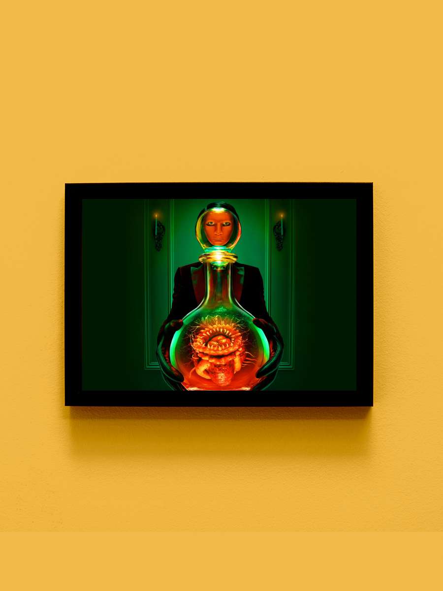 American Horror Stories Dizi Tablo Siyah Çerçeveli Dizi Poster Duvar Tablo