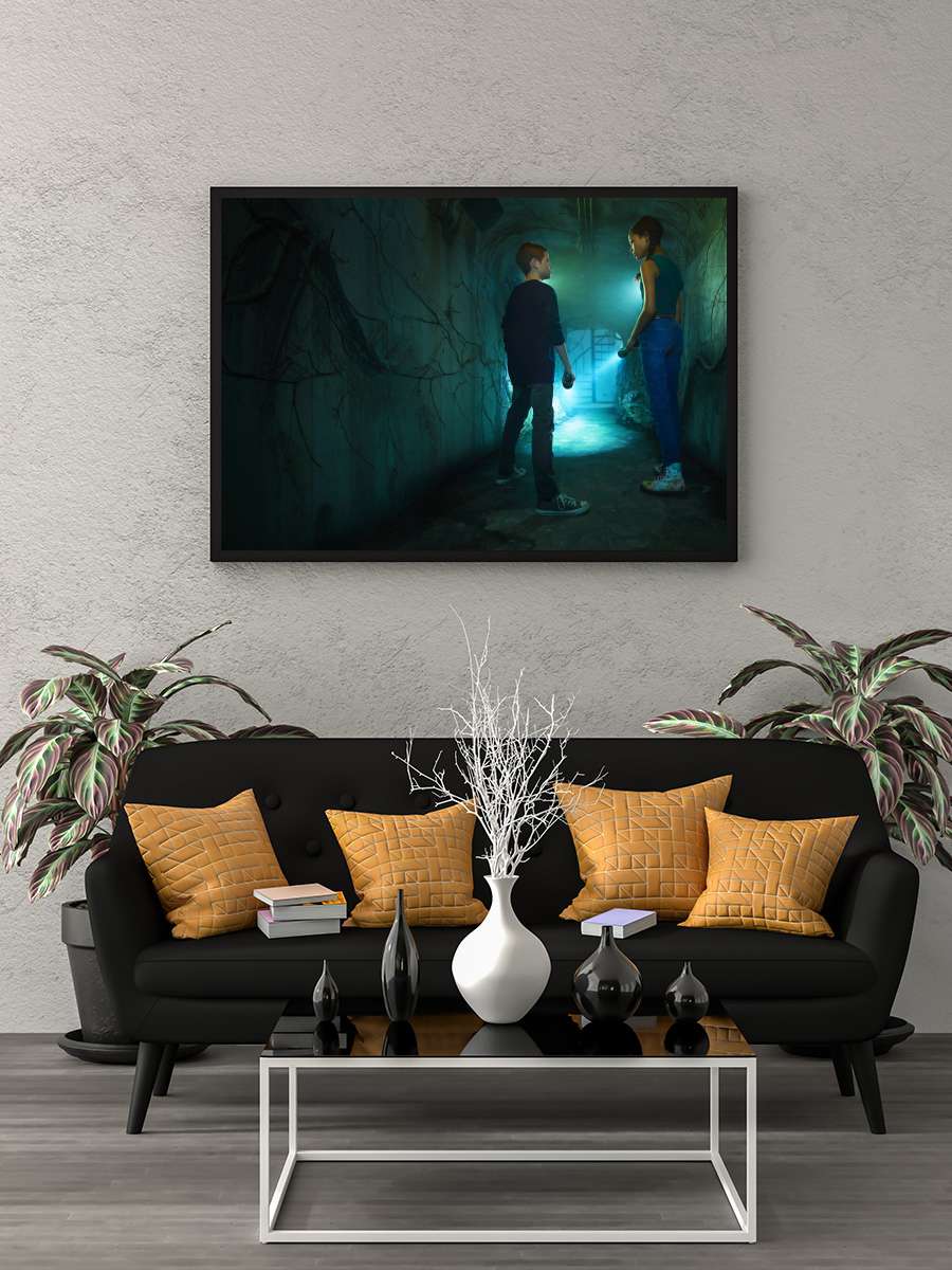 Sulphur Springs Sırları - Secrets of Sulphur Springs Dizi Tablo Siyah Çerçeveli Dizi Poster Duvar Tablo