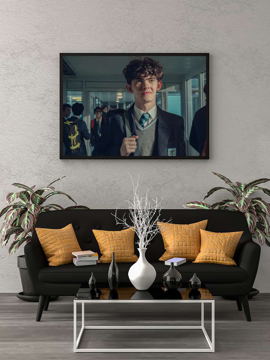Heartstopper Dizi Tablo Siyah Çerçeveli Dizi Poster Duvar Tablo