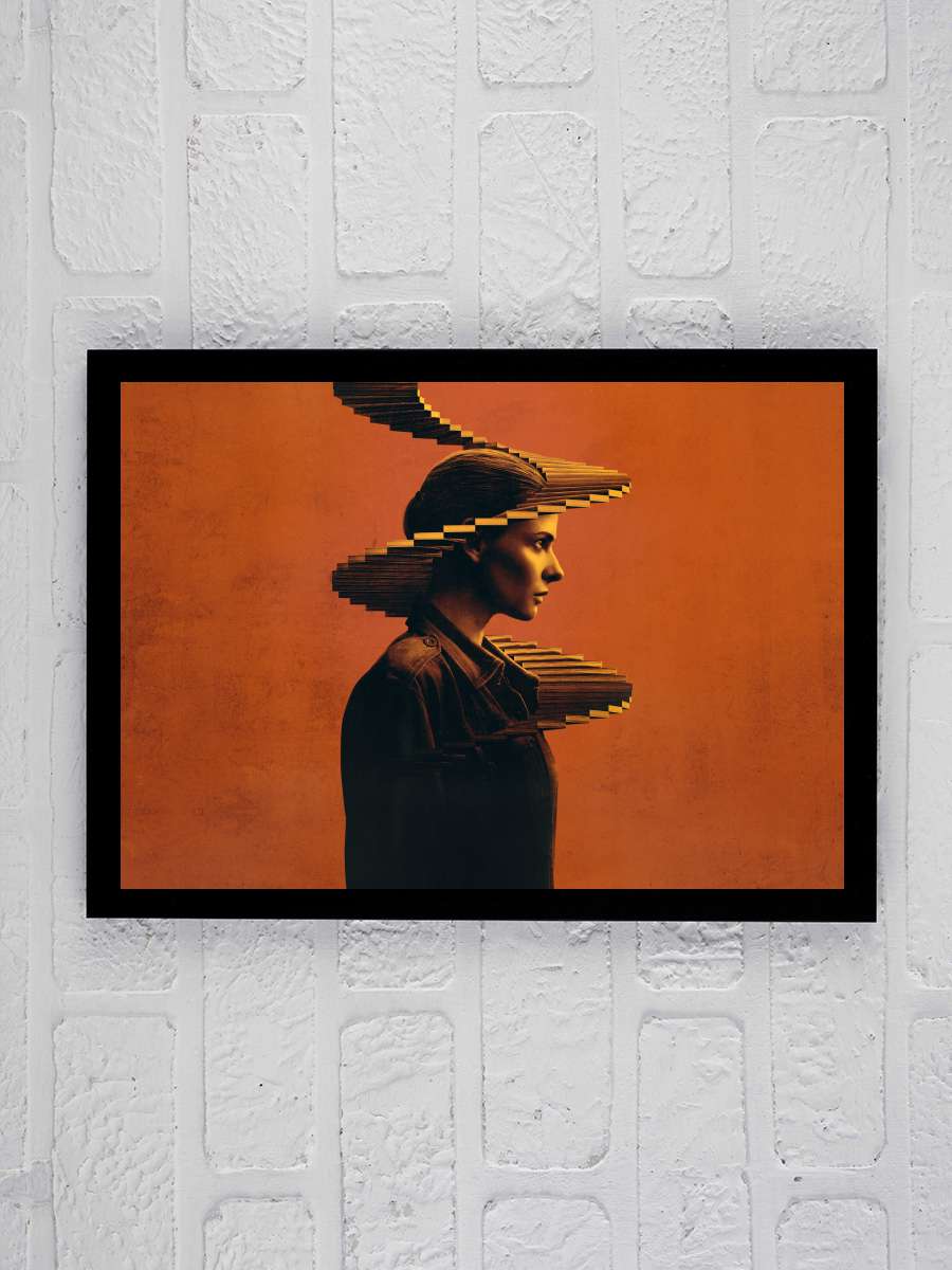 Silo Dizi Tablo Siyah Çerçeveli Dizi Poster Duvar Tablo