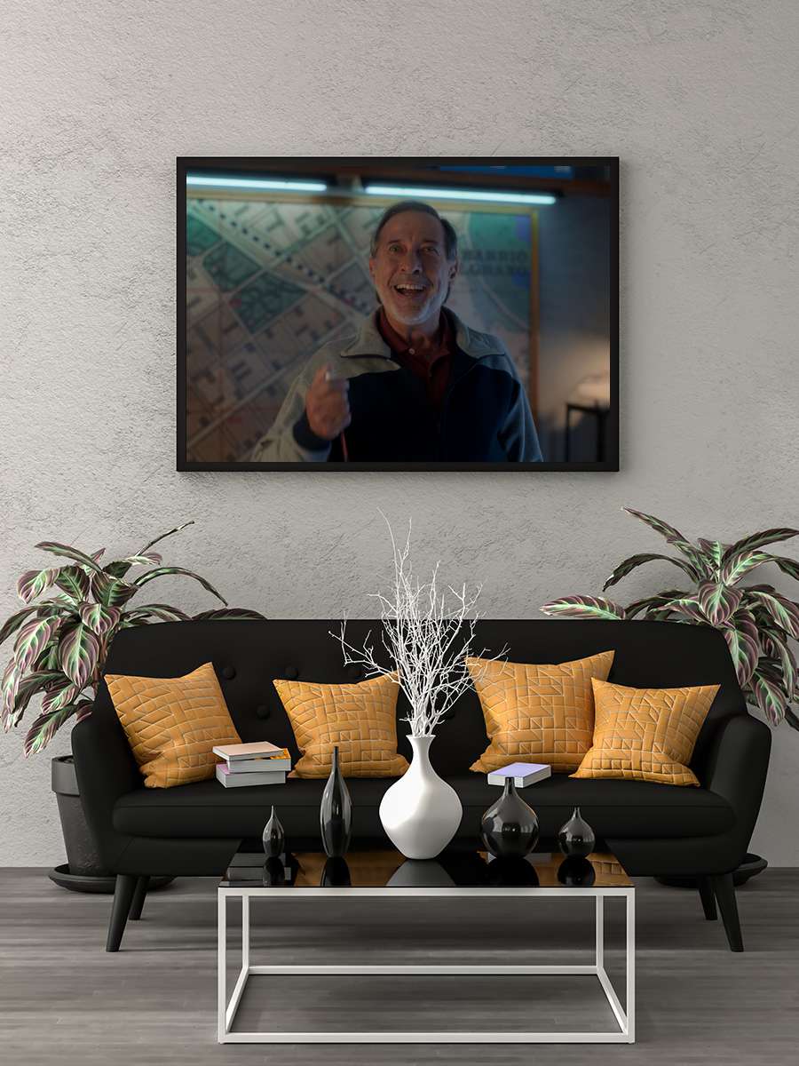 The Boss - El encargado Dizi Tablo Siyah Çerçeveli Dizi Poster Duvar Tablo