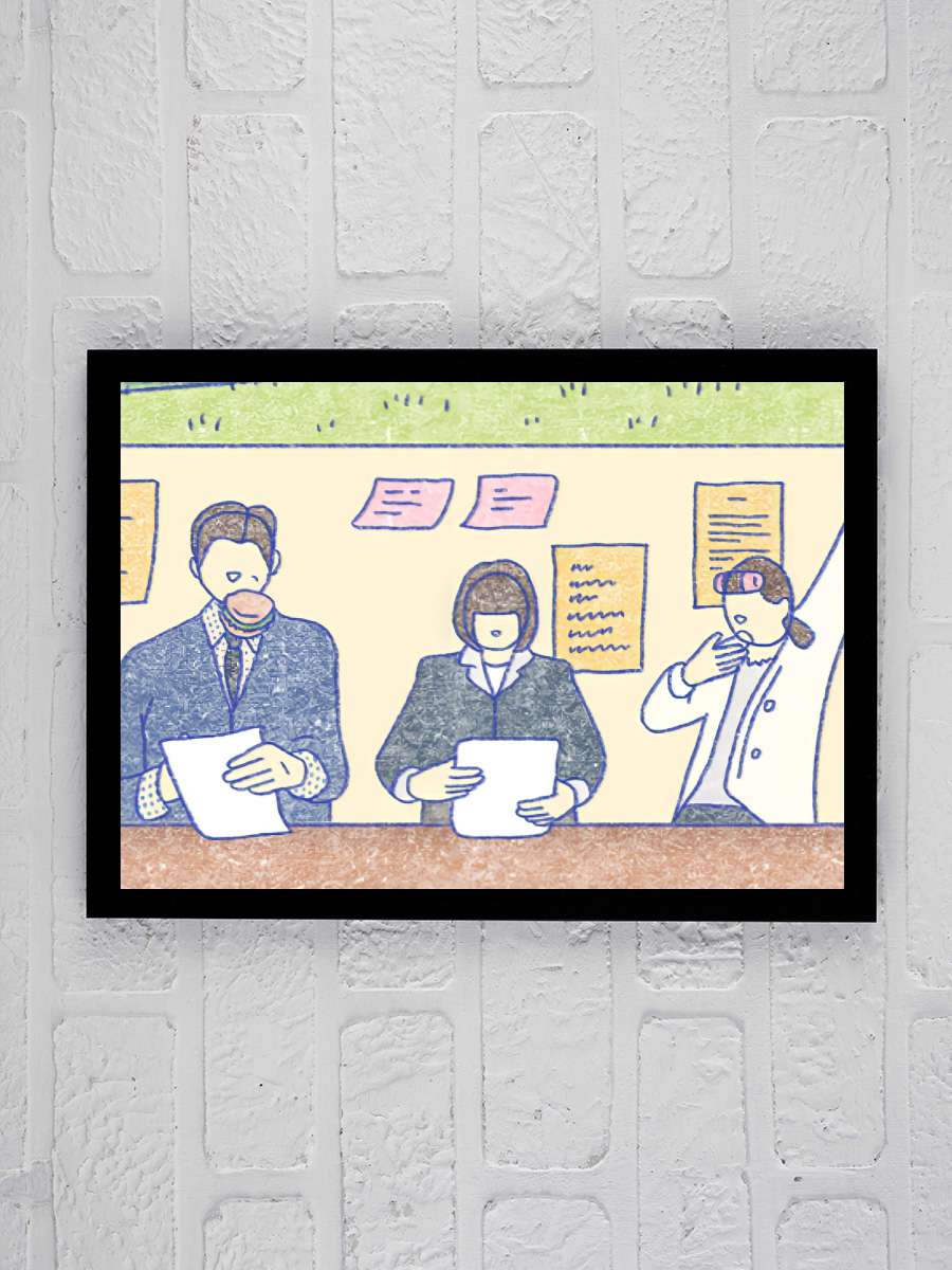 Olağanüstü Avukat Woo - 이상한 변호사 우영우 Dizi Tablo Siyah Çerçeveli Dizi Poster Duvar Tablo