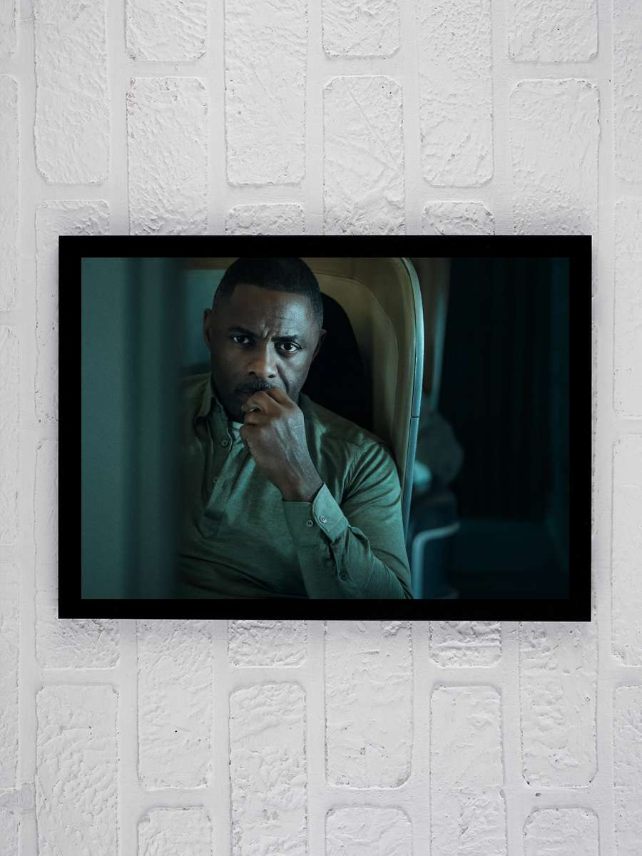 Hijack Dizi Tablo Siyah Çerçeveli Dizi Poster Duvar Tablo