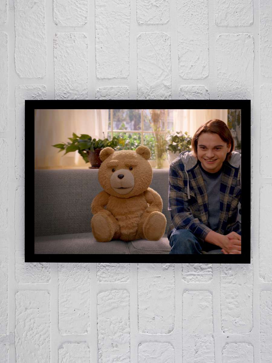 ted Dizi Tablo Siyah Çerçeveli Dizi Poster Duvar Tablo