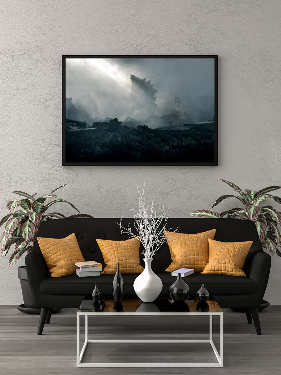 Monarch: Legacy of Monsters Dizi Tablo Siyah Çerçeveli Dizi Poster Duvar Tablo