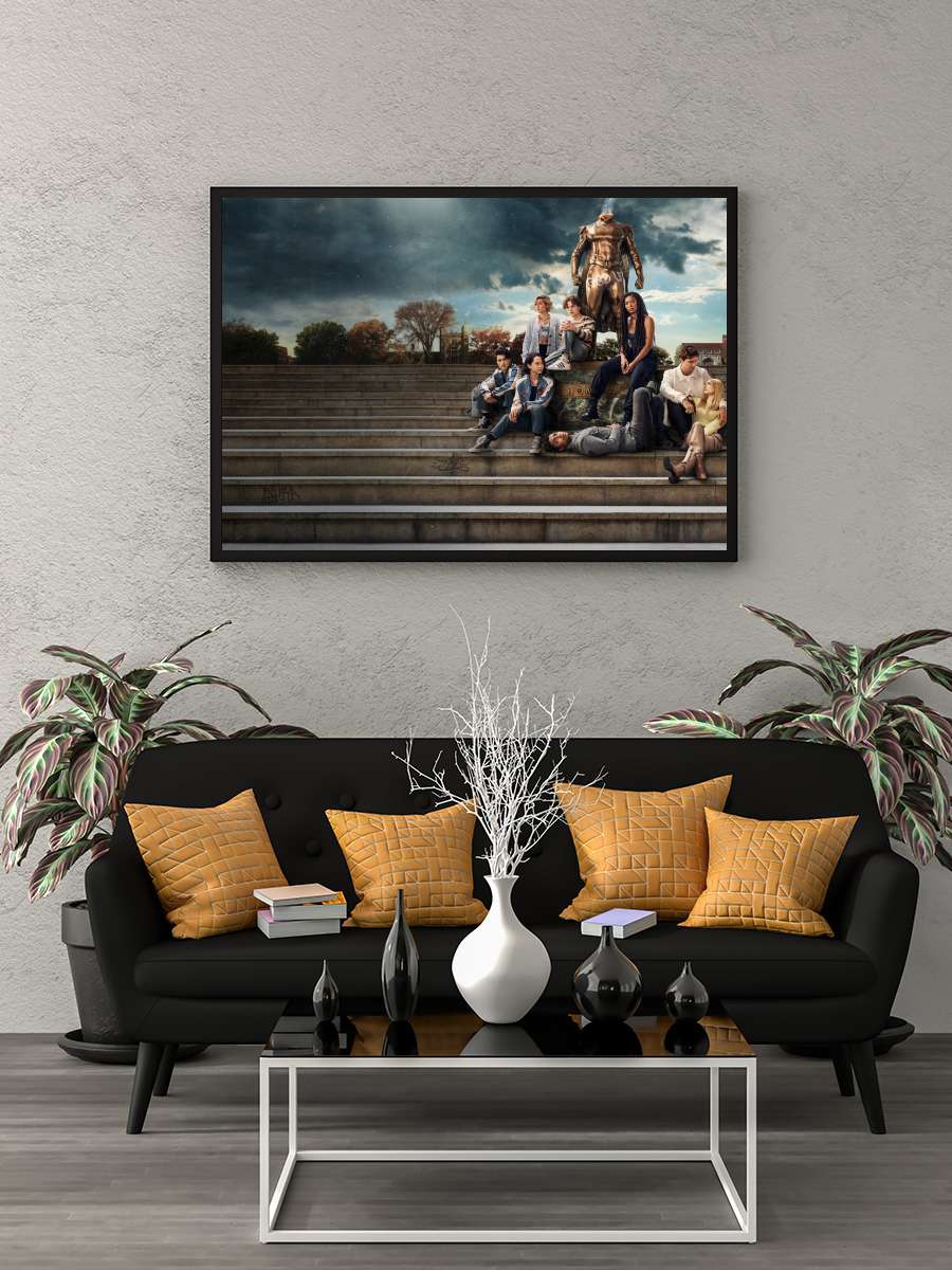 Gen V Dizi Tablo Siyah Çerçeveli Dizi Poster Duvar Tablo