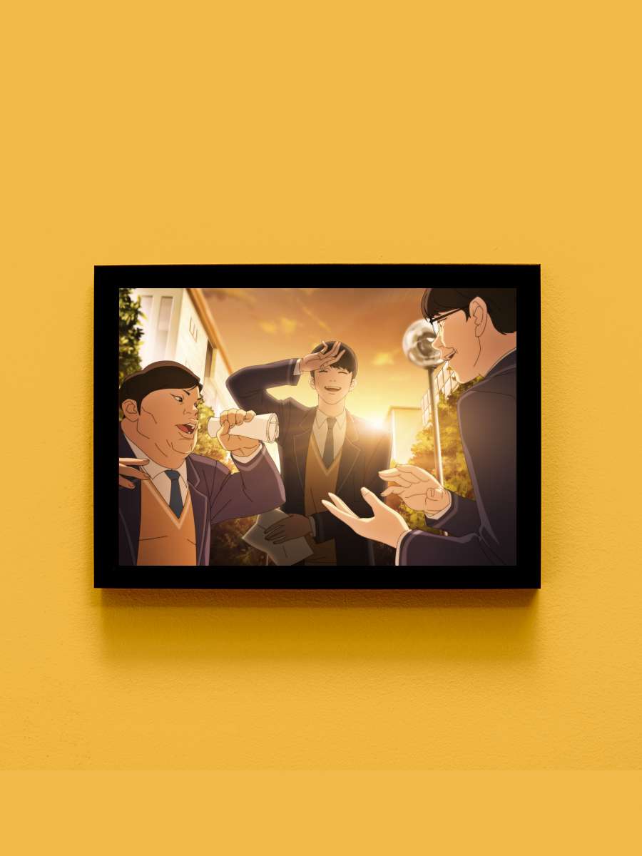 Lookism - 외모지상주의 Dizi Tablo Siyah Çerçeveli Dizi Poster Duvar Tablo - En İyi Fiyatlarla