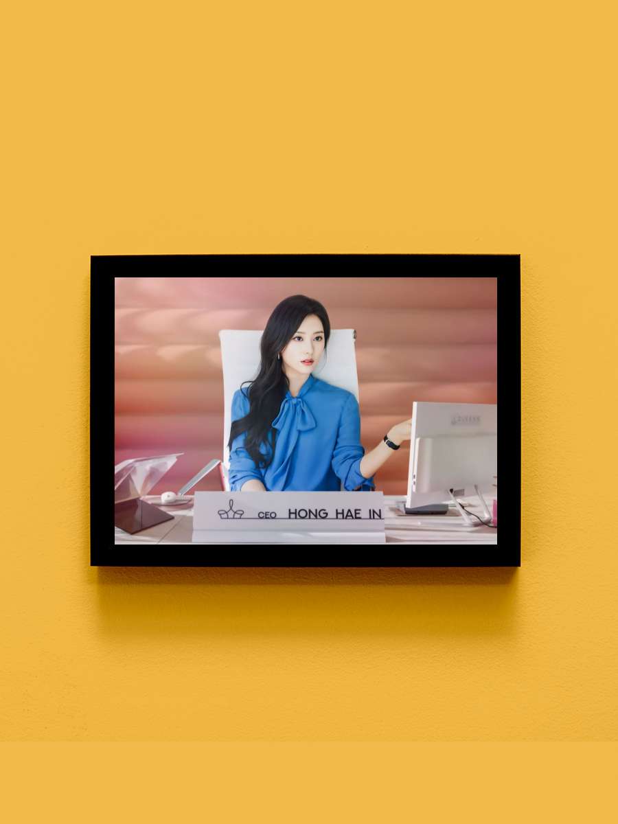 Queen of Tears - 눈물의 여왕 Dizi Tablo Siyah Çerçeveli Dizi Poster Duvar Tablo - En İyi Fiyatlarla